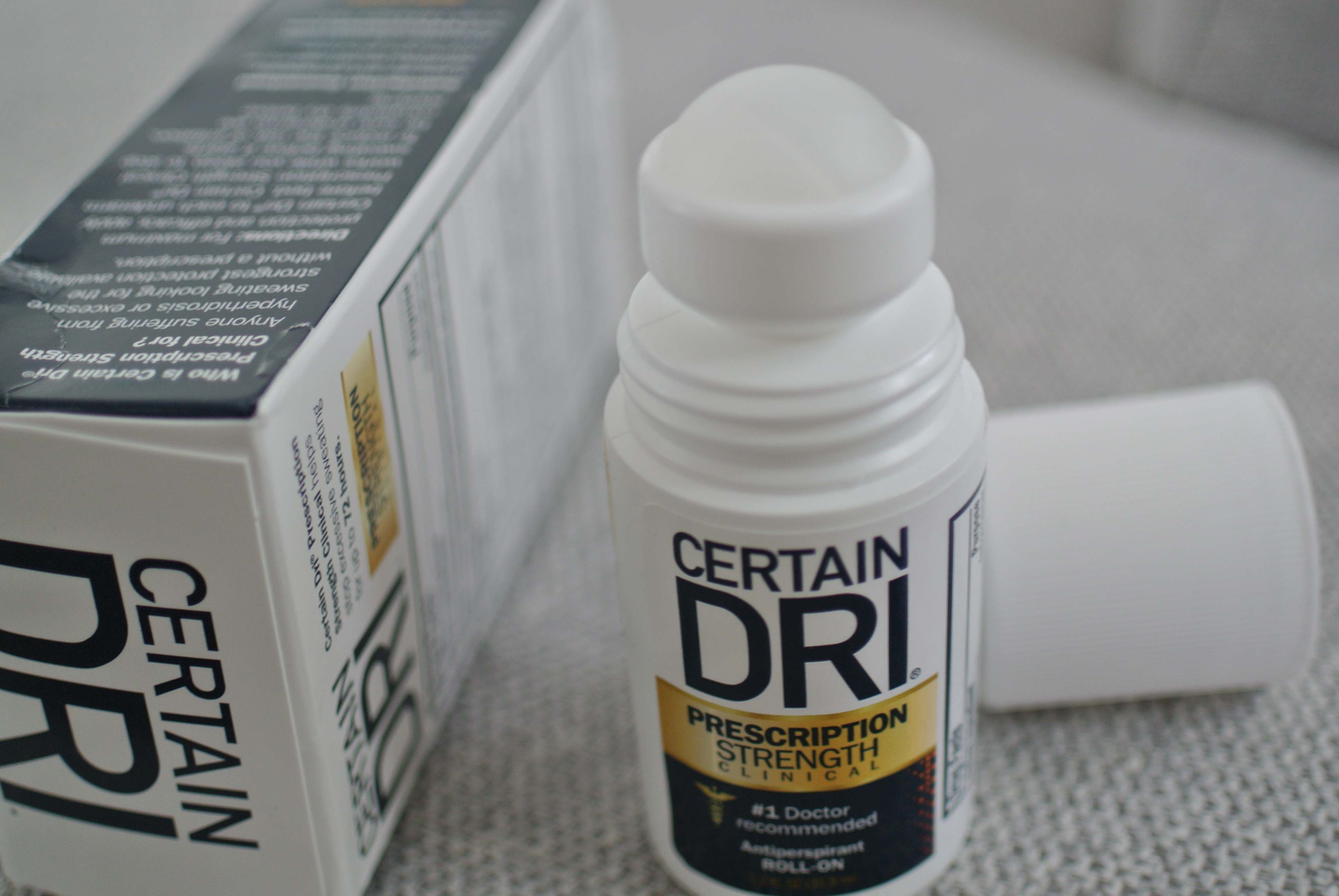 
Certain Dri Review – An effective treatment for excessive underarm sweat
