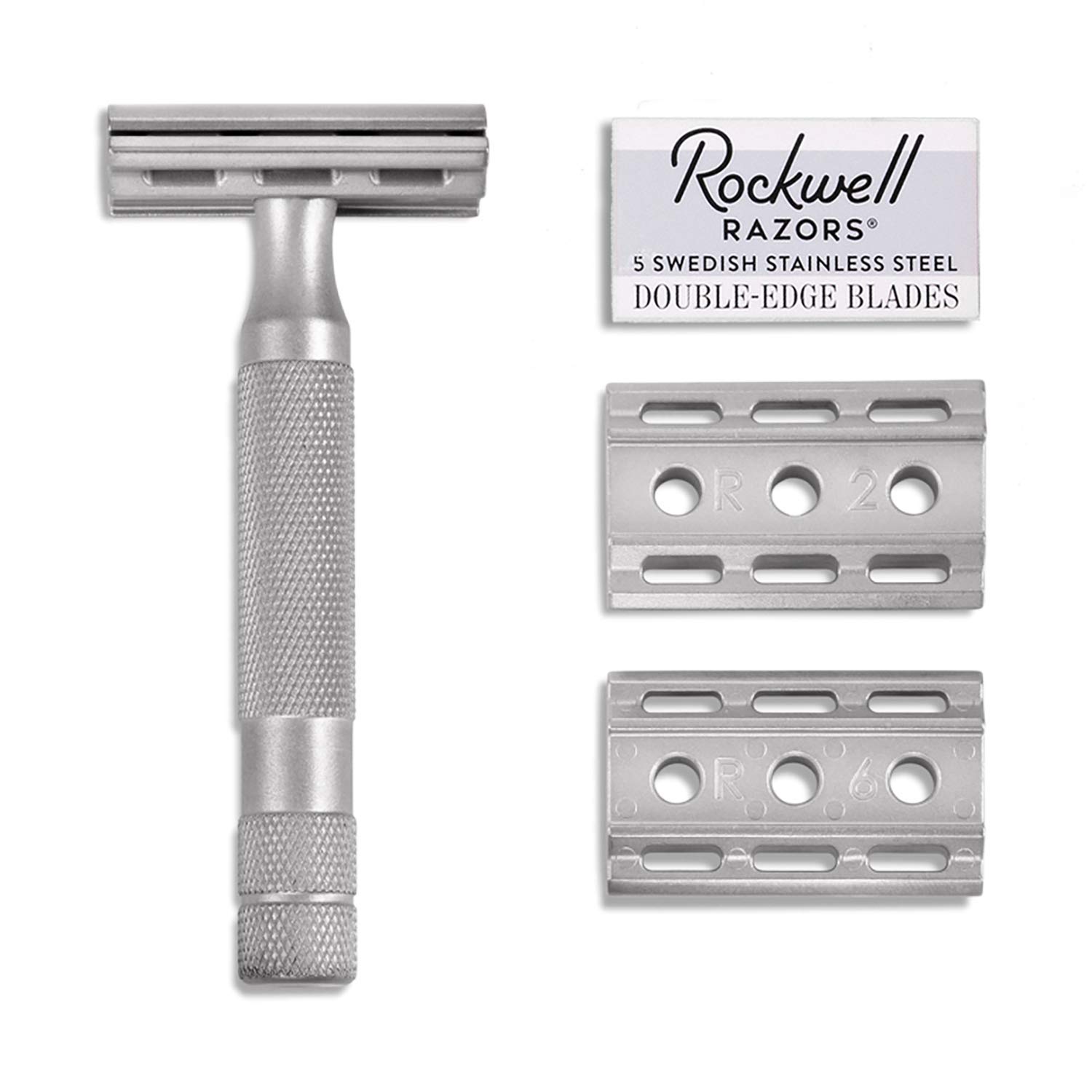 
Rockwell 6S DE razor – Stainless Steel
